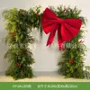 Decoración Navideña Grande Hy-Dk12 con Plantas Verdes Simuladas para Ambiente de Fachada de Tienda y Fondo para Fotos