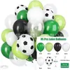 Amazon Transfronterizo Set de 35 Globos de 12 Pulgadas Globos Decorativos para Fiesta de Cumpleaños Secuellas de Colores Arreglo de Banquete