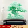 Yiwu nueva resina imitación jade azul hielo árbol de la fortuna decoración creativa para el hogar decoración de mueble de TV para el hogar regalo