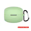 Funda de Silicona para Auriculares Oppo Enco Clip, Anti-Caídas y a Prueba de Polvo, Estuche para Compartimento de Carga, Estuche
