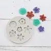 Mejor que el molde de silicona para fondant de flor de durazno Daisy Molde para decoración de pasteles de chocolate DIY Molde creativo hecho a mano de epoxi
