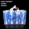 Bolsa de PE Transparente para 6 Latas Bolsa Tote de Plástico Universal Bolsa de Empaque para Bebidas Bolsa de Empaque para Bebidas de Cerveza Copo de Nieve Personalización