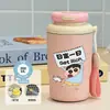Nueva taza térmica de acero inoxidable 316L, diseño inspirado en la dopamina, perfecta para niños, creativa y portátil, ideal para estudiantes, taza de café moderna