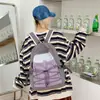 Mochila de Montanhismo com Design de Cor Contrastante Leve Grande Capacidade Unissex para Viagem ao Ar Livre Passeio Mochila Outdoor para Mulheres