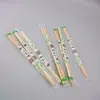 Embalagem independente opp 5.0 pauzinhos redondos de bambu fabricantes fornecem pauzinhos descartáveis