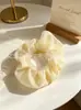 Laços de cabelo fresh e doces de malha direto da fábrica, tiaras estilo coreano para meninas, scrunchies, elásticos de cabelo