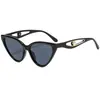 Nuevas Gafas de Sol para Mujer Estilo Ojo de Gato Transfronterizas con Patillas de Perla Hueca, Patrones Multicolor, Gafas Versátiles, En Stock 5697