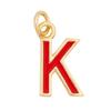 S15 Acessórios Populares Europeus e Americanos Cor Popular Europeia e Americana Alfabeto Marca Pingente de Colar