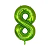 Globo Digital de Papel de Aluminio de 40 pulgadas Forma de Set de Cumpleaños Suministros de Decoración para Fiestas Globos con Números de Cumpleaños Venta al por Mayor