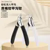 Alicate para Sulco de Unha Conjunto de 4 Peças Cortador de Unha Tesoura Oblíqua para Unha Alicate Bico de Águia para Unha do Pé Cortador de Unha de Abertura Grande Ferramentas de Manicure
