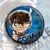 Insignia de animación de Detective Conan Phantom Kidd, insignia S, póster colgante periférico bidimensional