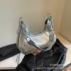 Bolso pequeño popular de cadena para axila para mujer 2023 Nuevo Bolso de hombro de Moda estilo occidental popular bandolera de doble correa para hombro