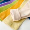 Camiseta Interior de Algodón Cepillado con Cuello Alto para Niños y Niñas, Suéter Versátil de Color Sólido de Manga Larga para Primavera y Otoño