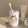 304 Taza de Enjuague Bucal Pareja Cachorro Linda y Atractiva Niños Lavado Dibujos Animados Hogar Acero Inoxidable Cepillado de Dientes Dormitorio Ins