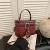 2026 Nueva Bolso de Caja de Mano de Moda Simple, Bolso Cruzado de Color Sólido Casual de Alto Valor para el Trabajo