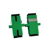Acoplador simplex integrado SC/ECC flange de fibra óptica monomodo adaptador de conector de fibra óptica quadrado para quadrado