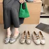 Sapatos Femininos Mary Jane Estilo College Retrô 2026 Novo Modelo de Verão, Ultra-Macios e Confortáveis, Combinam Bem com Saias, Sapatilhas Francesas