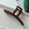 Han Rui Presilha de Garra para PC Amazon Transfronteiriça, Grampo Elegante para Cabelos Grossos, Presilha Tubarão para Penteado no Topo da Cabeça, Acessório de Cabelo para Mulheres