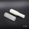 Tubo de Plástico Redondo para Maquillaje y Labial, Tubo Vacío Personalizado por Inyección de Color para Labial, Material de Empaque