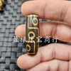 Ágata Fénix Amarillo Cuentas Dzi Jade Cuentas Sueltas 1, 2, 3, 4, 5, 6, 7, 8, 9 Guanyin Dientes de Tigre Ojo de Fénix Dan Cuentas Dzi