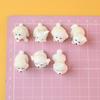 Cachorro de Animal Pequeño Conejo de Tres Dimensiones Resina Artificial Pequeños Accesorios Juguetes para Casa de Juego DIY Adornos Pequeños de Escritorio Decoración