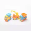 Veículo de Engenharia 7cm Puxar para Trás 75MM Brinquedo Gashapon Presente