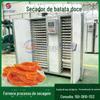 Secador de batata doce Shaanxi secador automático batata frita vermelha chips de batata doce secador de cozimento sala de secagem de batata doce seca aquecimento elétrico