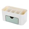 Caja de Almacenamiento para Cosméticos, Organizador de Escritorio para Productos de Cuidado de la Piel, Caja de Almacenamiento de una Sola Capa Desmontable para Lápices Labiales y Maquillaje, Estante de Almacenamiento