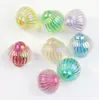 Cuentas de Resina de Forma Irregular Brillantes de Estilo Mixto con Agujeros, Cuentas con Purpurina Fina de Corazón y Estrella, Accesorios para Hacer Cadenas de Teléfono DIY