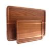 Tabla de cortar de madera de acacia personalizada Tabla de cortar de madera maciza de doble cara Tabla de cortar cuadrada de madera Tabla para picar Tabla para frutas