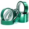 Suministros del Fabricante Cinta PET Verde Engrosada de 0.15/0.24 mm Cinta de Enmascaramiento para Pintura en Spray Cinta para Galvanoplastia