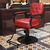 Silla Retro Pomada para Hombre Salón de Barbería Peluquería Silla Reclinable Afeitado Facial Permanente Coloración Asiento de Peluquería
