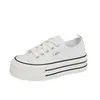 Zapatos de Lona para Mujer 2026 Verano Nuevos Delgados Transpirables Antideslizantes Versátiles Casuales Zapatos de Tabla Suela Gruesa que Aumentan la Altura Zapatos para Mujer