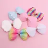 Accesorios de lazo de doble degradado de color para niños, accesorios para el cabello hechos a mano, materiales semiacabados, accesorios para ropa y bolsos, venta al por mayor