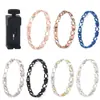 Pulseira Magnética Completa em Forma de Coração Mais Vendida Transfronteiriça Coração de Pêssego Moda Simples Europeia e Americana Ajustável Joia de Casal Pulseira de Metal