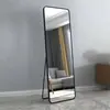 Espelho de corpo inteiro espelho de corpo inteiro espelho de chão quarto dormitório casa espelho de prova ins quarto porta traseira espelho de corpo inteiro moldura