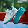 Nuevos Zapatos de Fútbol con Tacos para Entrenamiento, Zapatos Deportivos de Competición y Entrenamiento para Niñas y Niños con Tacos Tf y Velcro, Dropshipping Disponible