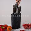 Fabricantes de fuentes en stock cuchillo de cocina de plástico libre inserto soporte para cuchillos libre inserto almacenamiento soporte para cuchillos suministros de cocina