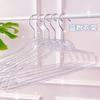 Acrílico brace sem costura casa transparente plástico loja de roupas bonito menina ouro pó rack de secagem atacado