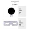 Regla de Distancia Pupilar con Deflector Regla de Distancia Pupilar para Gafas Regla de Distancia Pupilar de Plástico Accesorios para Gafas para Tienda de Gafas
