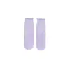 Calcetines de Yoga con Suela de Silicona para Mujer, Calcetines Profesionales de Pilates Fitness hasta la Pantorrilla con Adorno de Encaje, Calcetines Holgados sin Costuras