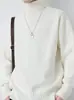 Suéter de Cuello Alto Directo de Fábrica para Hombre Otoño Invierno Color Sólido Capa Base Tejido Tendencia ins Estilo Coreano Suéter de Lana Holgado