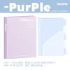 Cuaderno de Hojas Sueltas B5 de Gran Capacidad Push-Pull de Venta Caliente Transfronteriza para Estudiantes, Cuaderno Desmontable A5 Color Morandi al por Mayor