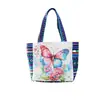 Bolsa Bordada Estilo Étnico de Yunnan Bolsa Especial Moda Estilo Étnico Moda Femenina Bolso Estampado de Moda Bolso de Mano Casual Bolso de Lona