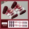 Dicas de Unhas com Pedras de Diamante Mais Vendidas no Tiktok, Arte de Unhas, Adesivos de Unhas Postiças, Unhas Longas Usáveis Feitas à Mão de Alta Qualidade Atacado