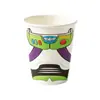Decoración de Fiesta Temática de Dibujos Animados Toy Story Mantel Platos de Papel Pancarta Servilletas de Papel Vajilla Desechable Suministros para Fiesta