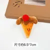 Lindo Broche de Peluche de Dibujos Animados, Colgante de Hamburguesa, Colgante de Bolsa Gourmet, Muñeco de Pan, Accesorios para Ropa, Comida y Juego