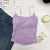 Diseño Puramente Sexy y Dulce, Camisola Plisada con Copas Integradas, Se Puede Usar como Ropa Interior o Exterior, Hermoso Top de Espalda para Mujer