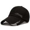 Gorra de béisbol de ala larga estampada para hombre, nueva gorra de primavera y verano, para exteriores, protección solar y parasol, para pesca, de secado rápido.