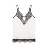 Para Comércio Exterior Transfronteiriço Europeu e Americano Roupas Femininas Aliexpress Venda Quente Moda de Verão Versátil Renda Patchwork Camisola